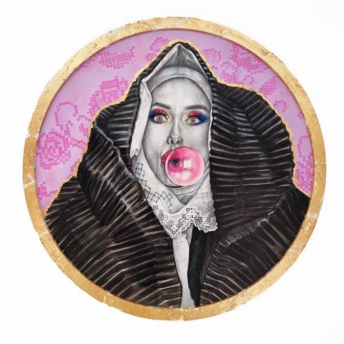 Cochi’s Art - Bubble Girl #2, Antiek en Kunst, Kunst | Schilderijen | Modern