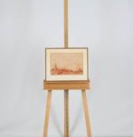 Willem Hendrik van der Nat (1864–1929) - Zijlpoort te Leiden, Antiquités & Art, Art | Peinture | Classique