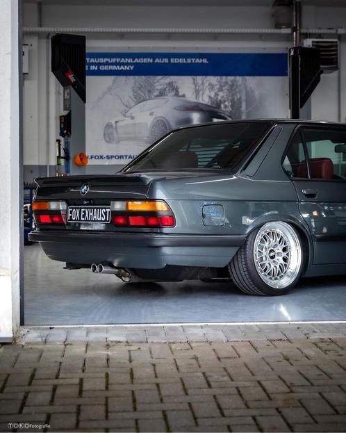 FOX BMW E28 518i zonder kat einddemper - 2x63 type 12, Auto-onderdelen, Uitlaatsystemen, Nieuw, Verzenden