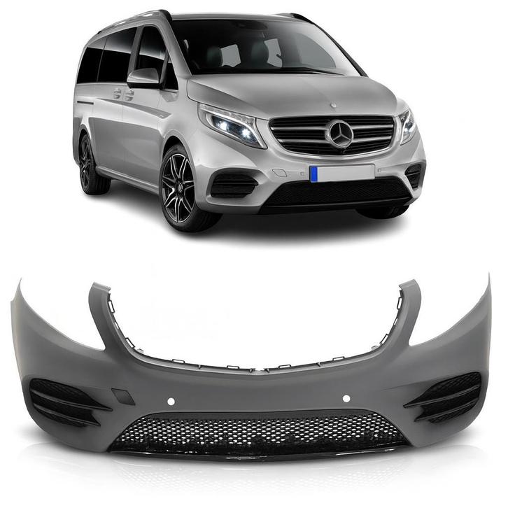 Voorbumper | Mercedes-Benz | Vito & V-klasse 2014-2024 | W44, Auto-onderdelen, Carrosserie, Nieuw, Mercedes-Benz, Verzenden