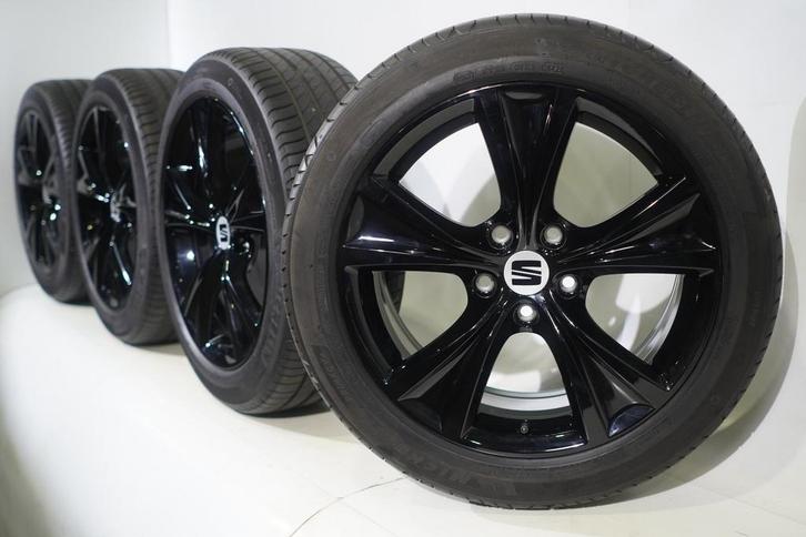 Seat Leon 17 inch velgen Michelin Zomerbanden Origineel, Auto-onderdelen, Banden en Velgen, Ophalen of Verzenden