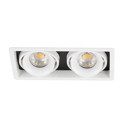 Spots inbouw Inbouwspot Bjorn 2 wit Binnenverlichting, Maison & Meubles, Lampes | Autre, Envoi