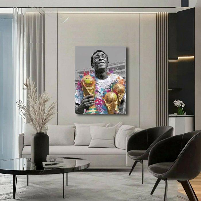 Canvas Fit - Alberto Ricardo - “Pelé: El Rey del Fútbol y, Verzamelen, Overige Verzamelen