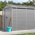 vidaXL Tuinschuur 191x555x198 cm gegalvaniseerd staal, Verzenden, Nieuw