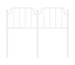 Hoofdbord 120cm wit metaal - Retour Deal - 42% Korting!, Huis en Inrichting, Verzenden, Nieuw