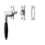 Raamsluiting Klassiek ventilatiestand mat nikkel links -..., Doe-het-zelf en Bouw, Ophalen of Verzenden, Nieuw, Koper of Messing