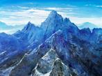 Anna Stakanova - Where Mountains Breathe, Antiek en Kunst, Kunst | Schilderijen | Modern