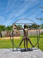 sculptuur, Art Sculpture The Vitruvian Man - 22 cm - Glas