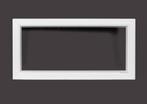 PVC raam vast b100xh50 cm Wit, Ophalen of Verzenden, Gevelraam of Ruit