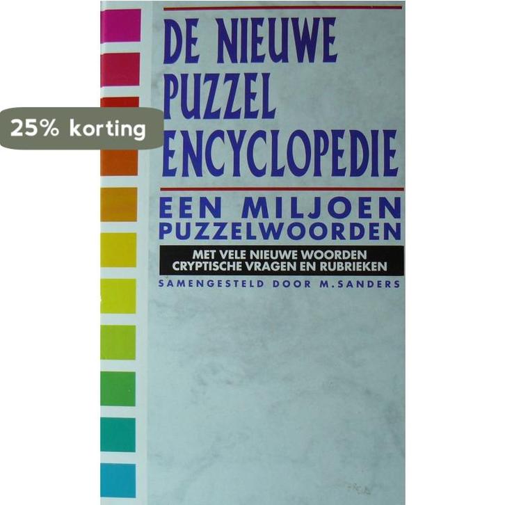PUZZELWOORDENBOEK 9789065908148 Auteur, Boeken, Hobby en Vrije tijd, Gelezen, Verzenden