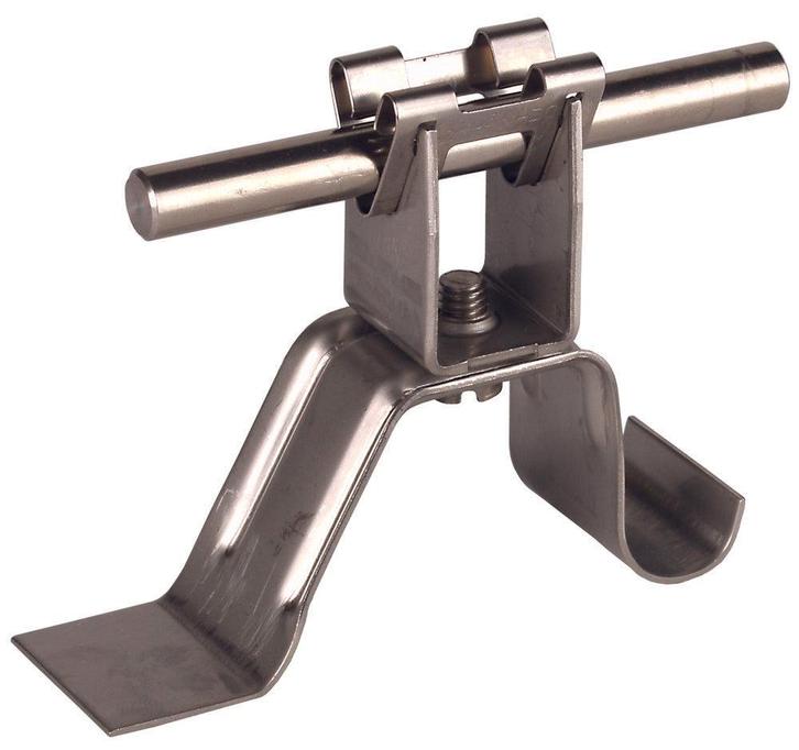 Dehn Stainless Steel Roof Conductor Holder 20mm With Brace -, Doe-het-zelf en Bouw, Elektriciteit en Kabels, Verzenden