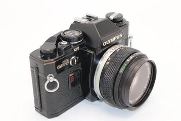 Olympus Olympus OM 10 + Olympus 50mm f/1.8 lens Analoge, Audio, Tv en Foto, Fotocamera's Analoog, Nieuw