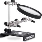 2dekans | VONROC Derde hand met vergrootglas – Incl. 2, Doe-het-zelf en Bouw, Ophalen of Verzenden, Nieuw