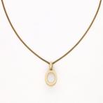 Halsketting - 18 karaat Geel goud - Opaliet