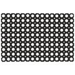 vidaXL Deurmat rechthoekig 40x60 cm rubber, Tuin en Terras, Verzenden, Nieuw