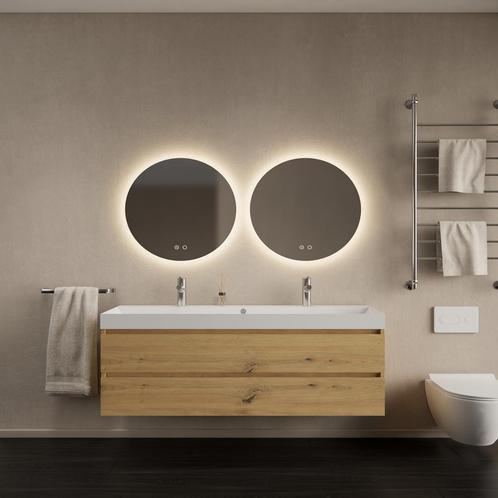 Badkamermeubelset Gliss Design Milan Met Lako Wastafel 140, Doe-het-zelf en Bouw, Sanitair, Bad, Nieuw, Ophalen of Verzenden