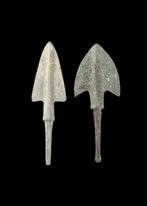 Bronstijd Brons Arrowhead paar (Zonder minimumprijs)