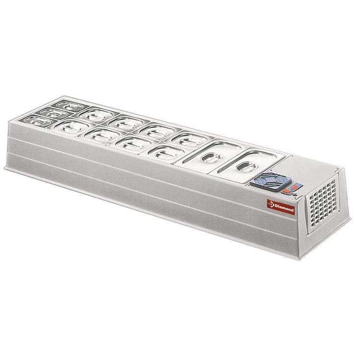 Gekoelde opzetstruktuur gastronorm 7 GN 1/3 h 150 mm, Articles professionnels, Horeca | Équipement de cuisine, Envoi