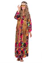 Hippie Jurk Lang Gekleurd, Kleding | Dames, Carnavalskleding en Feestkleding, Verzenden, Nieuw