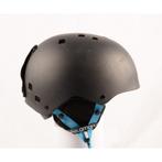 51 52 53 54 55 skihelm/snowboardhelm SALOMON JIB Black/blue,, Verzenden, Nieuw, Salomon