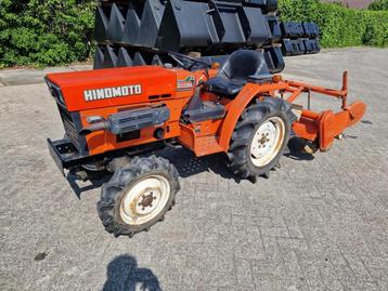 Hinomoto C174 Minitractor met Grondfrees beschikbaar voor biedingen
