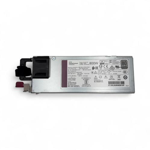 HPE 800W Power Supply Platinum G10 P/N: HSTNS-PD41-1,, Computers en Software, Interne voedingen, Refurbished, Verzenden