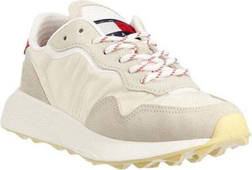 Tommy Hilfiger New Runner Dames Sneakers - White - Maat 41, Verzenden, Nieuw