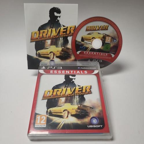 Driver San Francisco Essentials Playstation 3, Games en Spelcomputers, Games | Sony PlayStation 3, Zo goed als nieuw, Ophalen of Verzenden