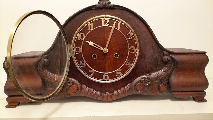 Pendule de cheminée - Art déco Pendule de cheminée en chêne, Antiquités & Art, Antiquités | Horloges