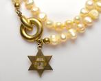 Parel - Zoetwatercultuurparels - Judaïca Joodse Davidster -