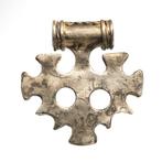 Époque Viking Argent Pendentif en filigrane en triple croix