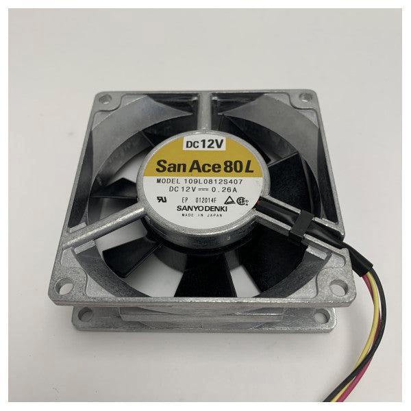 Bieden: Furuno X-Band Radar Fan Motor 12V DC 0.26A Sanyo De, Watersport en Boten, Navigatiemiddelen en Scheepselektronica, Ophalen of Verzenden