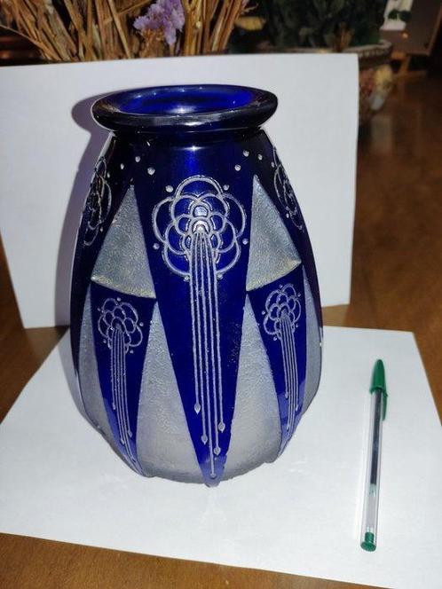 Saint Louis - Vaas - Glas, Antiek en Kunst, Antiek | Glaswerk en Kristal