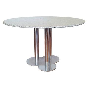 Poltronova - Sergio Asti - Tafel - Klofak - Marmer, Cromen