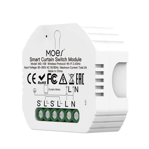 MOES WM-108-MS slimme rolluikschakelaar - wifi, Hobby & Loisirs créatifs, Composants électroniques, Envoi
