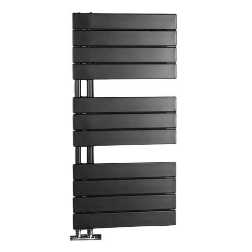 164x60 cm - 1122 Watt - Oppio Handdoekradiator - Zwart (RAL, Doe-het-zelf en Bouw, Verwarming en Radiatoren, Ophalen of Verzenden
