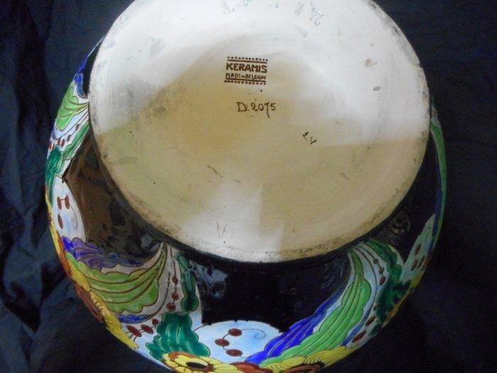 Boch Frères - Charles Catteau - Vase - Céramique - cache pot, Antiek en Kunst, Antiek | Glaswerk en Kristal