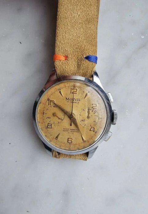 Monvis Chrono - Vintage - NO RESERVE PRICE - Homme -, Handtassen en Accessoires, Horloges | Heren