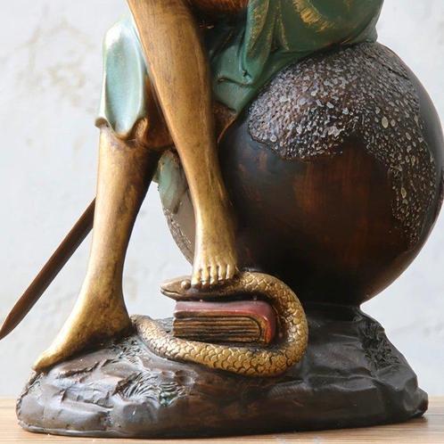 Decoratief ornament - Italië - Vrouwe Justitia –, Antiek en Kunst, Curiosa en Brocante