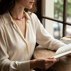 Zonder minimumprijs - Halsketting - 18 karaat Geel goud, Handtassen en Accessoires, Kettingen, Nieuw