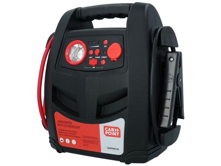 Carpoint Jumpstarter 12V 17Ah - 900A Starthulp met LED en, Auto diversen, Auto-accessoires, Zo goed als nieuw, Verzenden