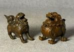 GRATIS VERZENDING Twee wierookbranders - Brons - China -, Antiek en Kunst