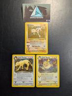 Pokémon - 3 Card - Hitmonlee, Persian, Raichu Holo - WOTC -, Hobby en Vrije tijd, Verzamelkaartspellen | Pokémon, Nieuw
