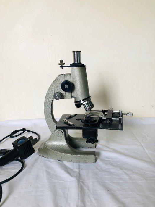 Microscope - 1960 - France - Optico Paris, Collections, Appareils photo & Matériel cinématographique