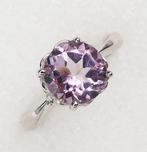Amethist - Zilver, Ring met Lichtamethist - Spirituele vrede