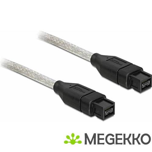 Delock 82600 Kabel FireWire 9-pins male > 9-pins male 3 m, Computers en Software, Overige Computers en Software, Nieuw, Verzenden