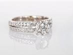 Bague de fiançailles - 18 carats Or blanc Diamant, Bijoux, Sacs & Beauté