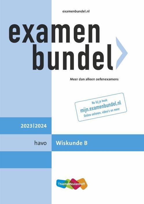 Examenbundel / havo Wiskunde B 2023/2024 9789006648584, Boeken, Overige Boeken, Gelezen, Verzenden