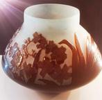 Emile Gallé - Emile Gallé - Vase à fleur unique - Verre -