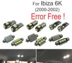 Kit 7 Ampoules Led Intérieur Pour Seat Ibiza 3 Mk III 6K 00-, Auto-onderdelen, Verzenden, Nieuw